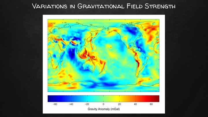 Variations in Gravitational Field Strength 