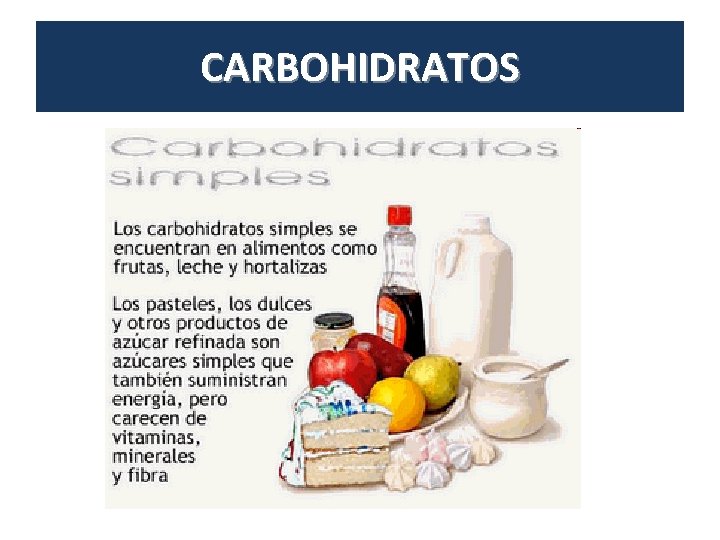 CARBOHIDRATOS CARBOHIDRATOS