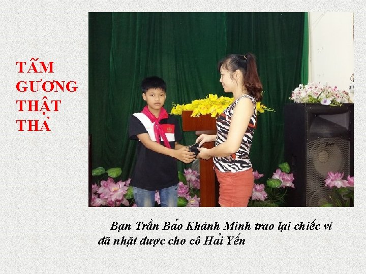 T M GƯƠNG TH T THA Ba n Trâ n Ba o Khánh Minh