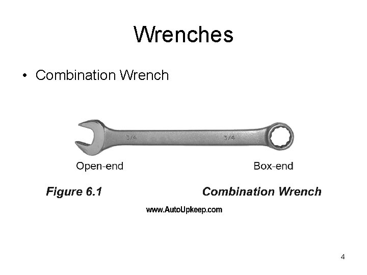 Wrenches • Combination Wrench 4 