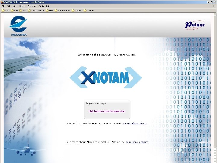 EUROCONTROL x. NOTAM Trial 