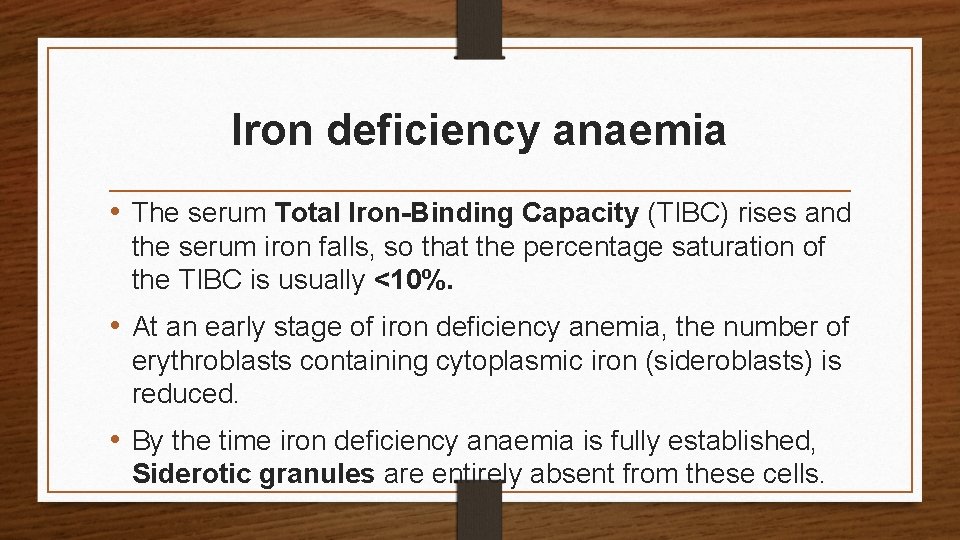 Iron metabolism iron deficiency and disorders of haem