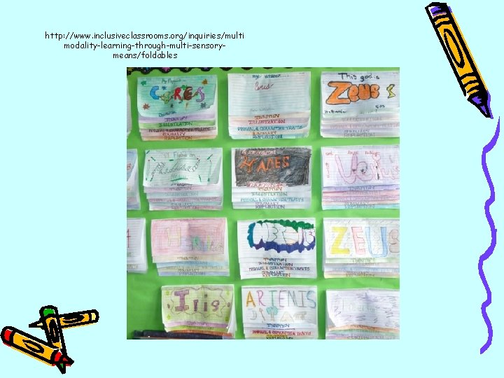 http: //www. inclusiveclassrooms. org/inquiries/multi modality-learning-through-multi-sensorymeans/foldables 