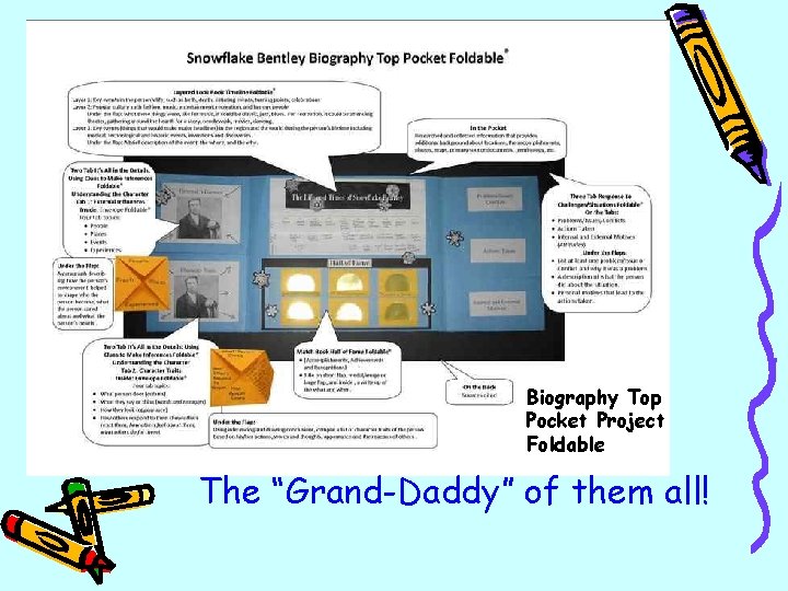 Biography Top Pocket Project Foldable The “Grand-Daddy” of them all! 