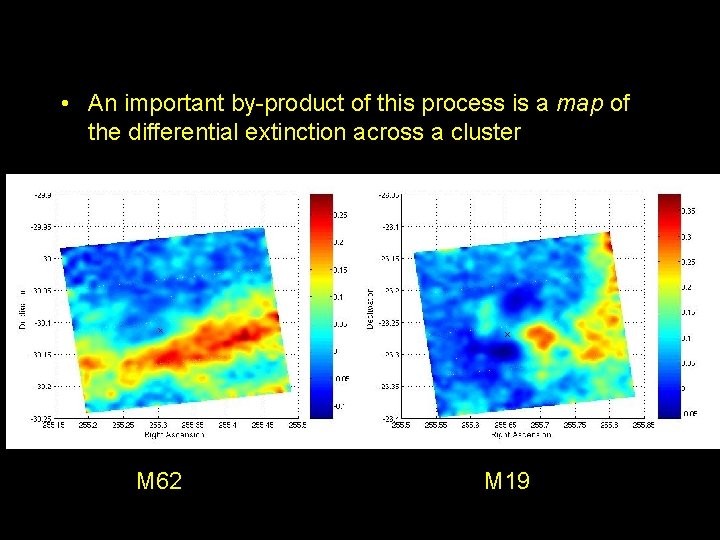 • An important by-product of this process is a map of the differential