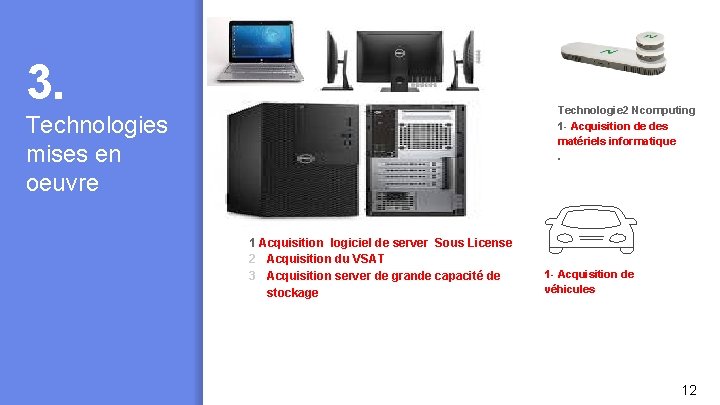 3. Technologie 2 Ncomputing 1 - Acquisition de des matériels informatique. Technologies mises en