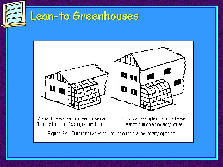 Lean-to Greenhouses 