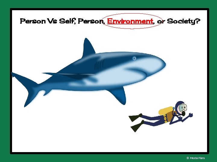 Person Vs Self, Person, Environment, or Society? © Presto Plans 