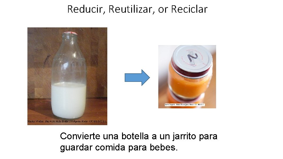 Reducir, Reutilizar, or Reciclar Convierte una botella a un jarrito para guardar comida para