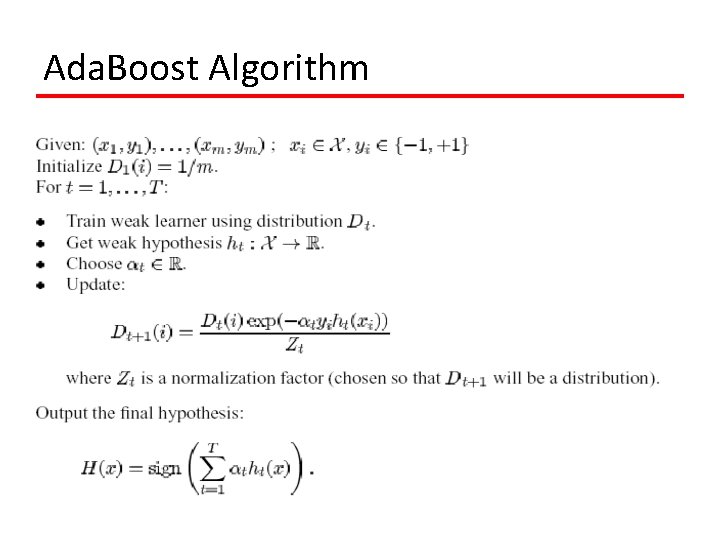 Ada. Boost Algorithm 