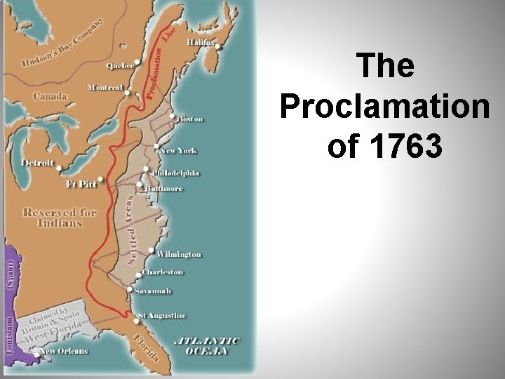 The Proclamation of 1763 