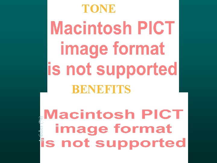 TONE Articles (%) BENEFITS 