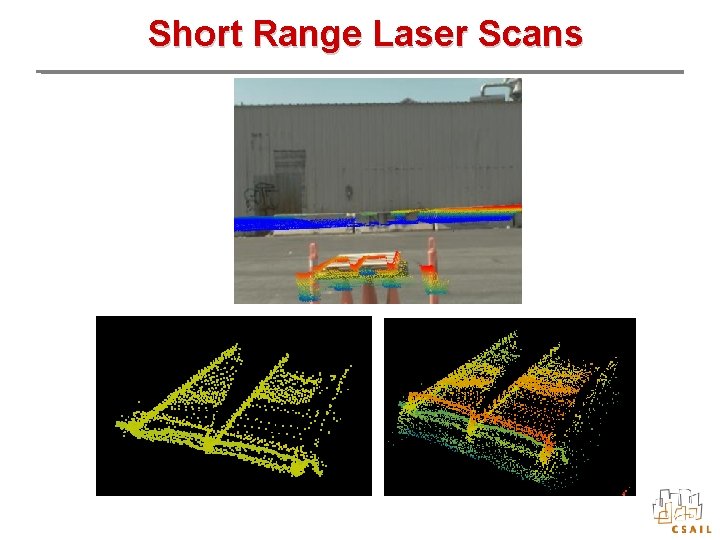 Short Range Laser Scans 