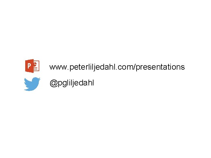 www. peterliljedahl. com/presentations @pgliljedahl 