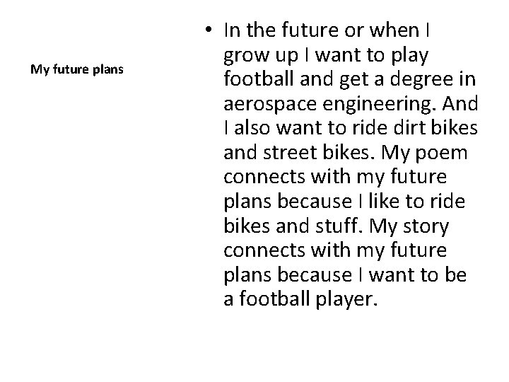 Wheels Jim Daniels My brother kept in a