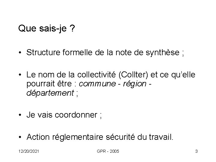 Prvention et gestion des risques Corrig type octobre