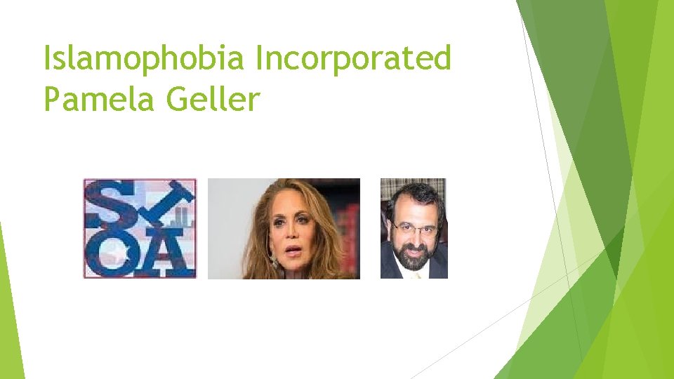 Islamophobia Incorporated Pamela Geller 