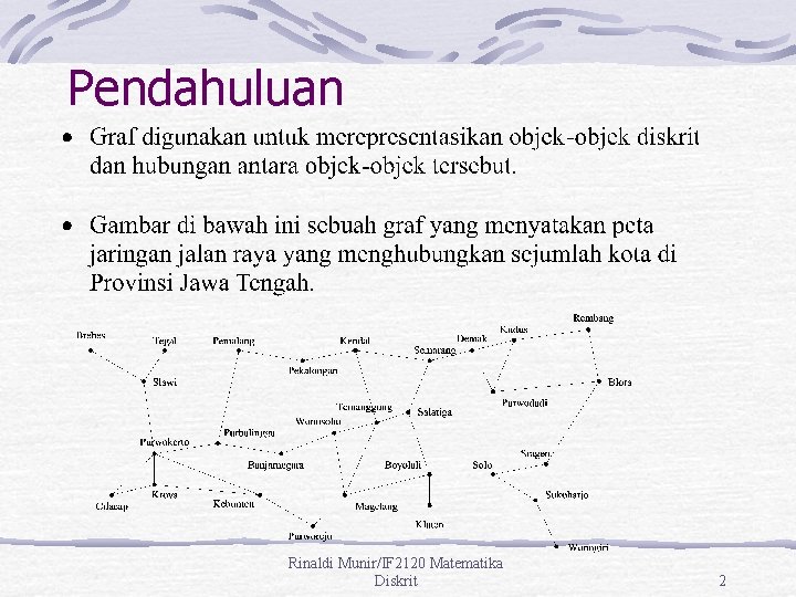 Pendahuluan Rinaldi Munir/IF 2120 Matematika Diskrit 2 