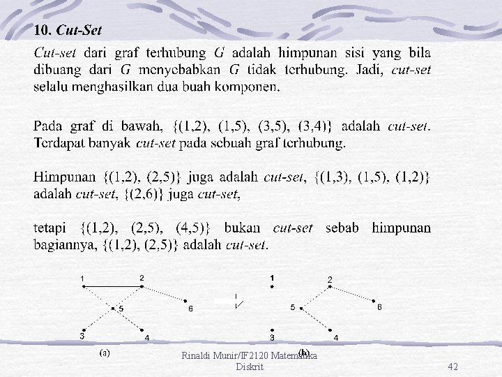 Rinaldi Munir/IF 2120 Matematika Diskrit 42 