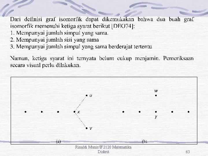 Rinaldi Munir/IF 2120 Matematika Diskrit 63 