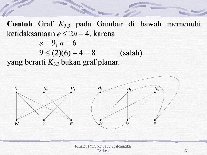 Rinaldi Munir/IF 2120 Matematika Diskrit 81 