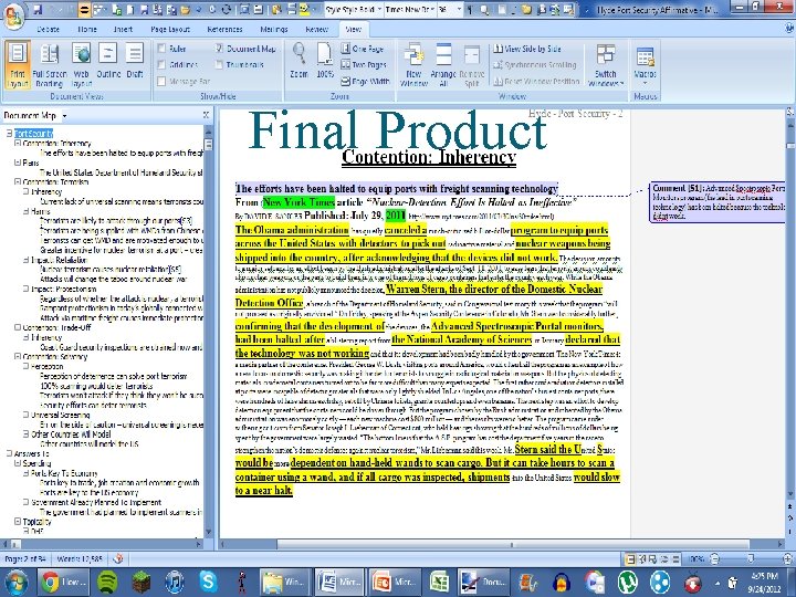 Debate Cards The Way to Cut What Cutting