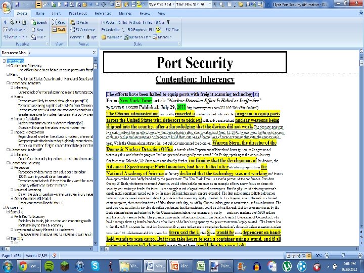 Debate Cards The Way to Cut What Cutting