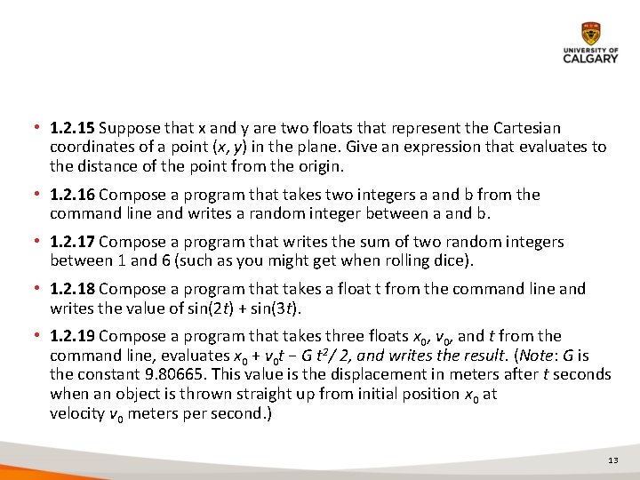 • 1. 2. 15 Suppose that x and y are two floats that • 1. 2. 15 Suppose that x and y are two floats that