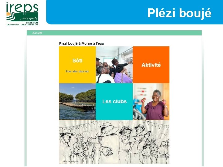 Titre Plézi boujé Instance régionale d’éducation et de promotion de la santé 