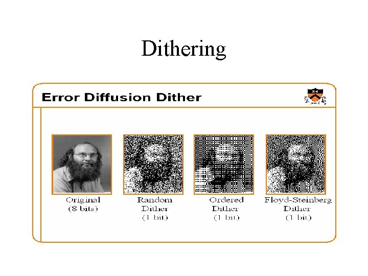 Dithering 