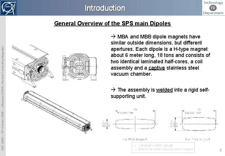 Introduction AEC 2009 – 12 th October 2009 – J. Bauche (CERN / Normal