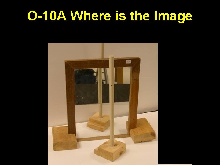 O-10 A Where is the Image 