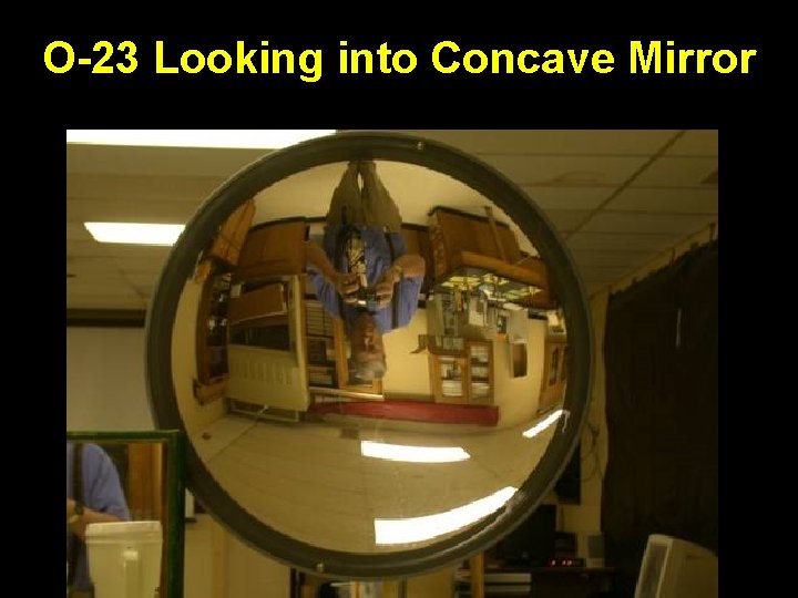 O-23 Looking into Concave Mirror 