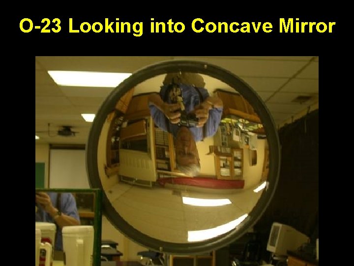 O-23 Looking into Concave Mirror 