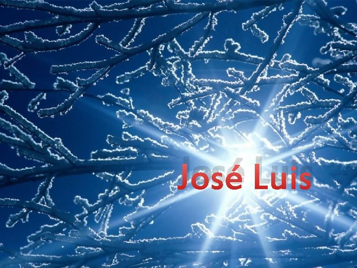 Decir amigo es romper la distancia, porque dejan de existir José Luis el tiempo