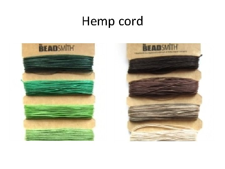 Hemp cord 