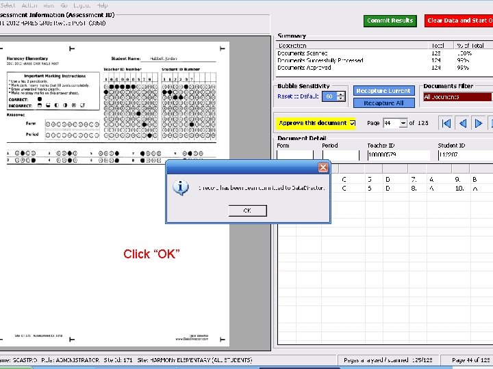 Click “OK” 