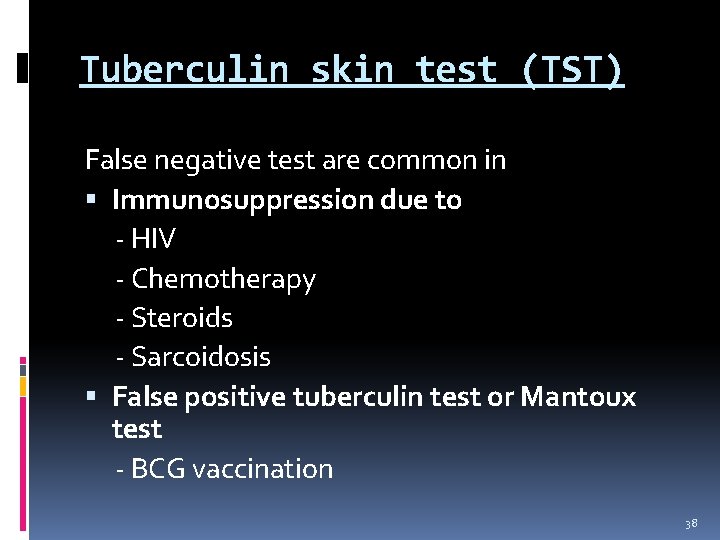 Tuberculin skin test (TST) False negative test are common in Immunosuppression due to -