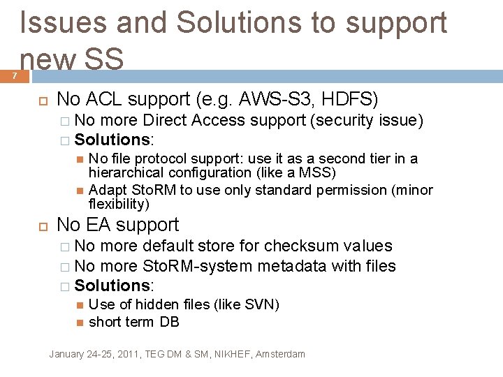 7 Issues and Solutions to support new SS No ACL support (e. g. AWS-S