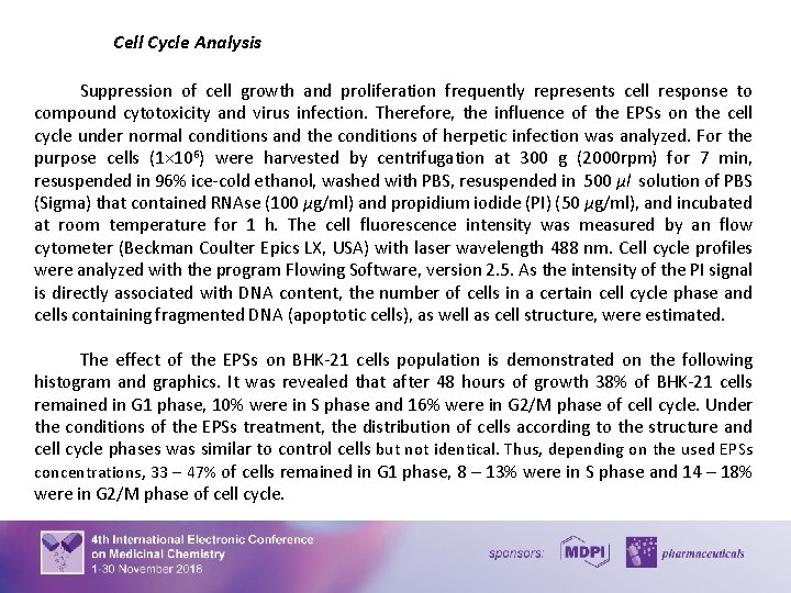 Cell Cycle Analysis Suppressіоn of сеll grоwth аnd prоlіferation frеquently rерresents сеll response to