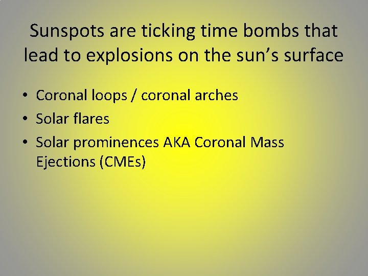 Sunspots are ticking time bombs that lead to explosions on the sun’s surface •