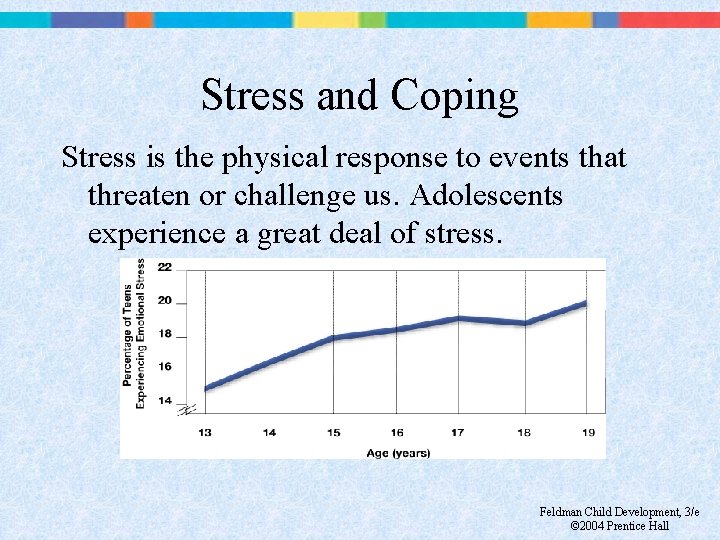 Stress and Coping Stress is the physical response to events that threaten or challenge