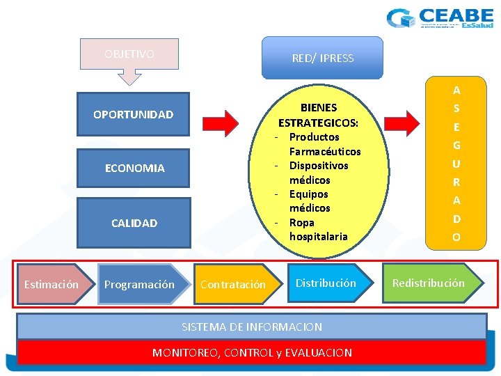 OBJETIVO RED/ IPRESS BIENES ESTRATEGICOS: OPORTUNIDAD - Productos Farmacéuticos - Dispositivos médicos - Equipos