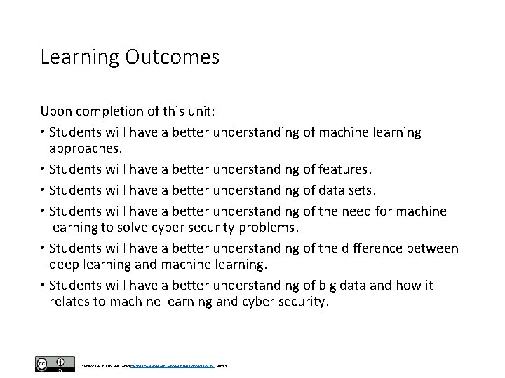 Learning Outcomes Upon completion of this unit: • Students will have a better understanding Learning Outcomes Upon completion of this unit: • Students will have a better understanding