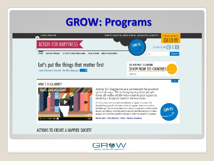GROW: Programs 