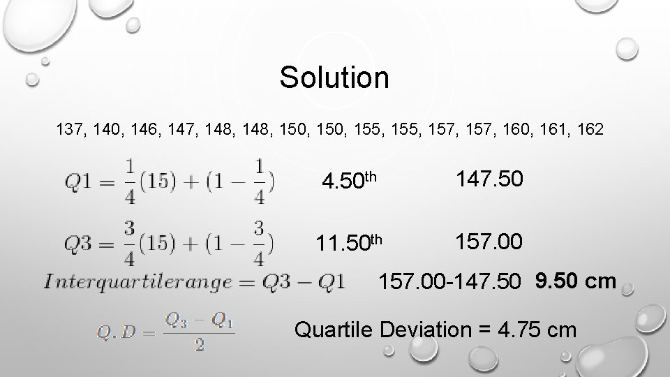Solution 137, 140, 146, 147, 148, 150, 155, 157, 160, 161, 162 4. 50