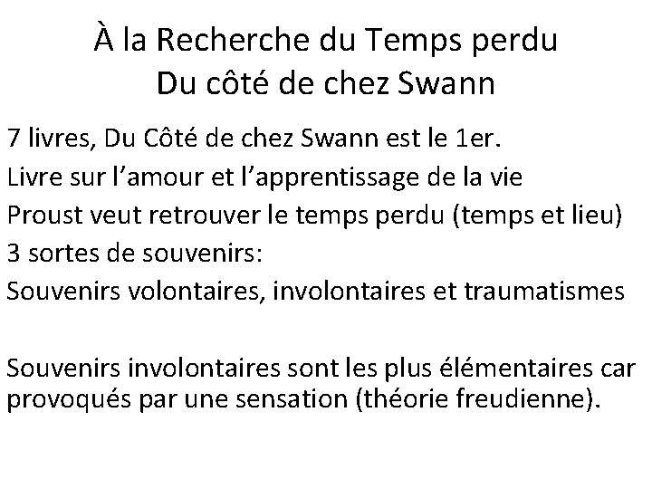 À la Recherche du Temps perdu Du côté de chez Swann 7 livres, Du À la Recherche du Temps perdu Du côté de chez Swann 7 livres, Du