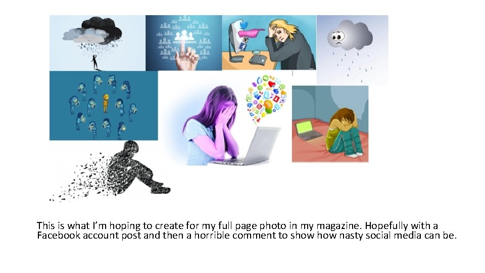 This is what I’m hoping to create for my full page photo in my