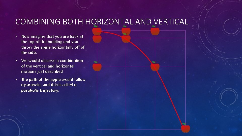 COMBINING BOTH HORIZONTAL AND VERTICAL • Now imagine that you are back at the