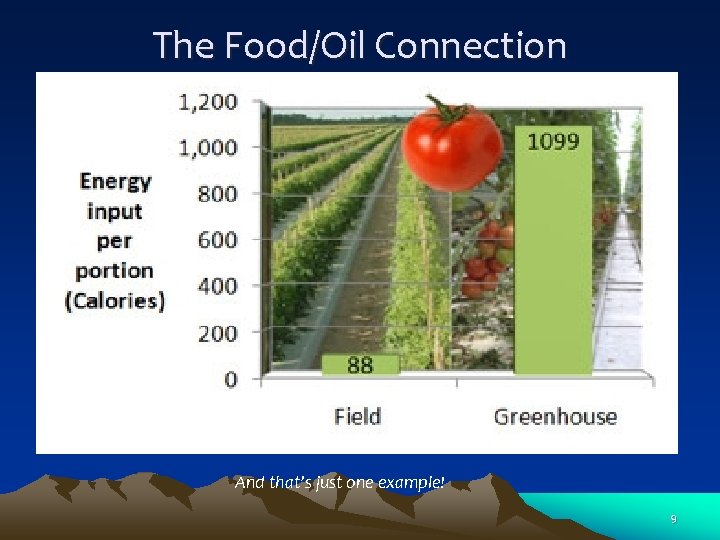 The Food/Oil Connection And that’s just one example! 9 